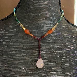 Energy Muse necklace. Various gemstones.